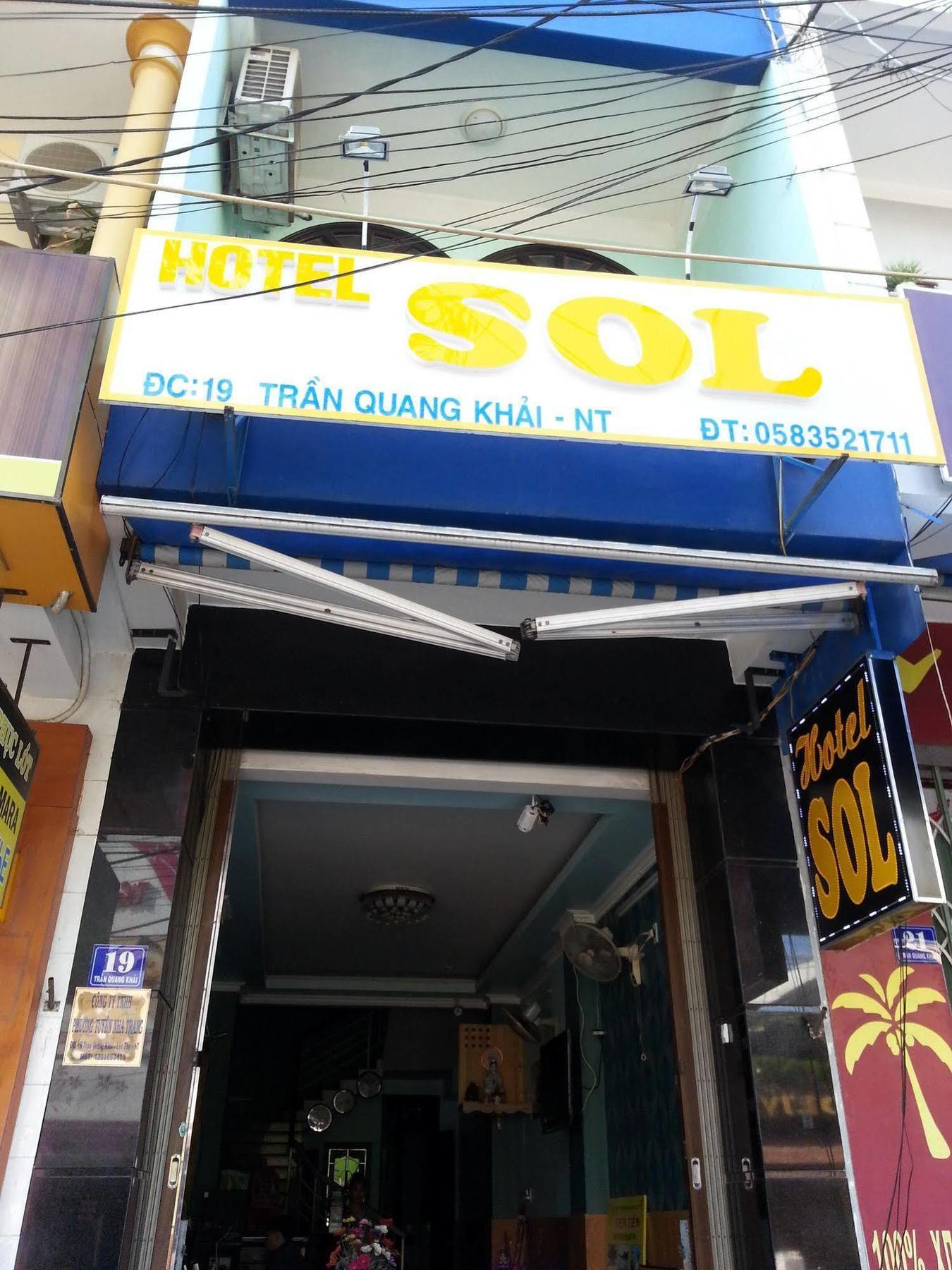 Hotel Sol ニャチャン エクステリア 写真